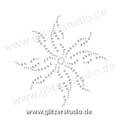 Glitzernde Motive 'Design84' aus funkelnden Strass 2242