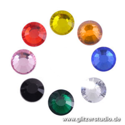 600 Strasssteine zum Aufbügeln MC-ss10-30 mix
